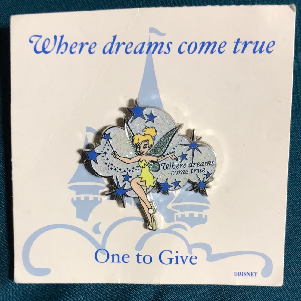 Walt Disney trading pin Tinkerbell Exclusive Pixie Dust pin